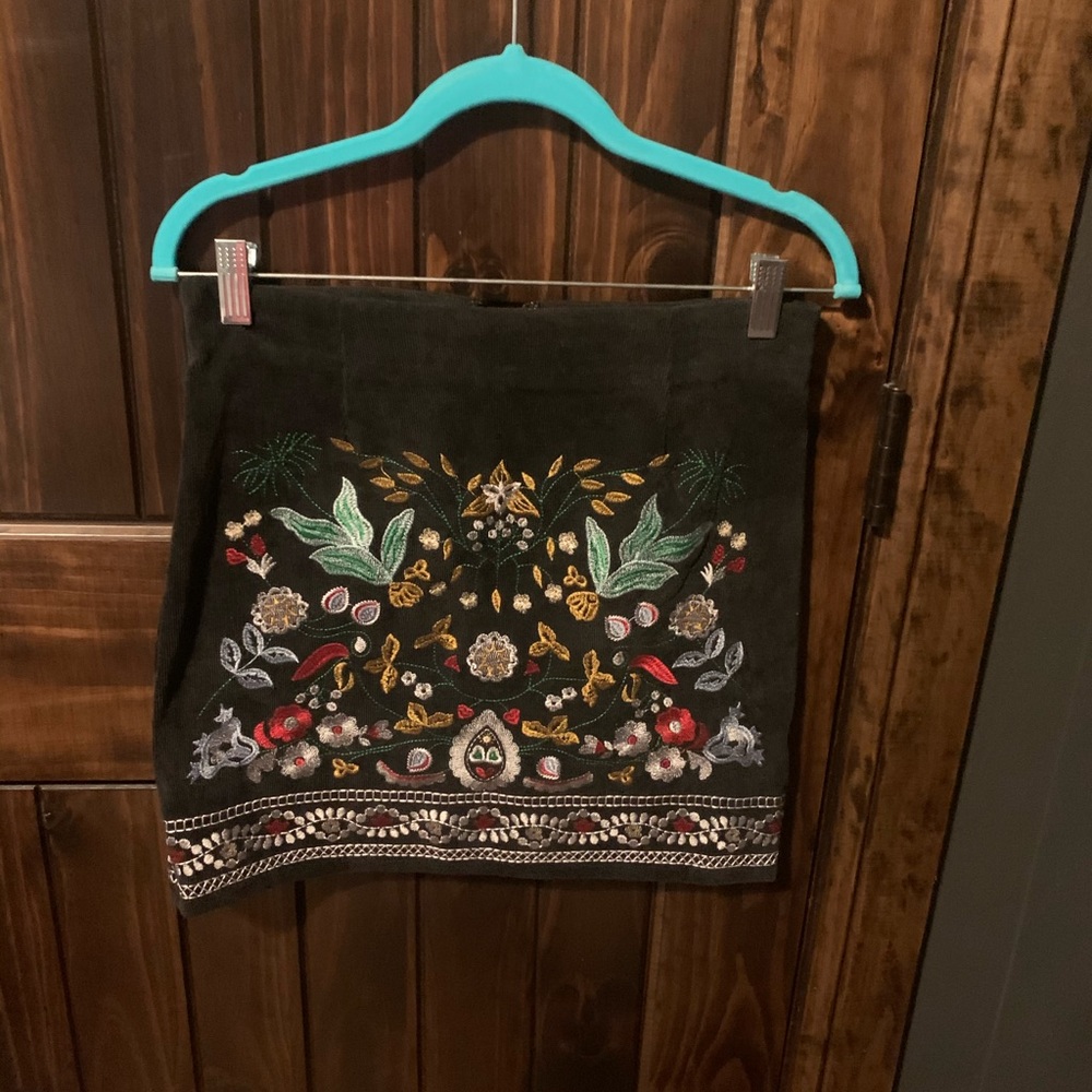 Embroidered Skirt